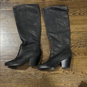 Aldo Black Heeled perchinski Boots size 36 women’s